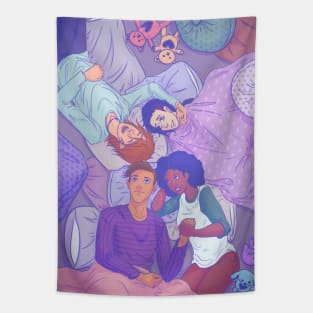 Best Friends (Valentine's Day Themed) Tapestry