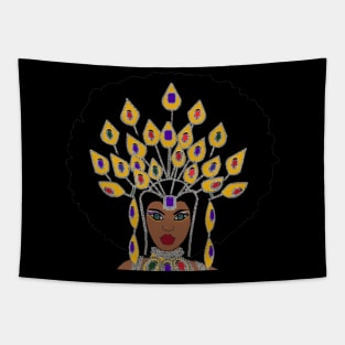 Natural Hair Queen Fro 3 Tapestry