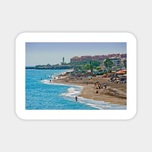 Penoncillo Beach Torrox Costa Spain Magnet