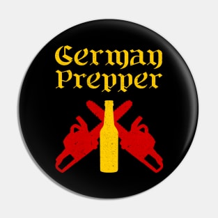 German Prepper Pin