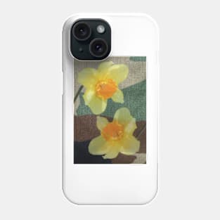 Bi Colour Daffodils Phone Case