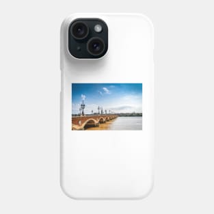 Ponte de Pierre in Bordeaux Phone Case