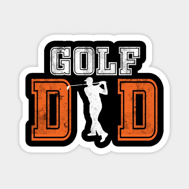 Golf Dad Magnet by mazurprop