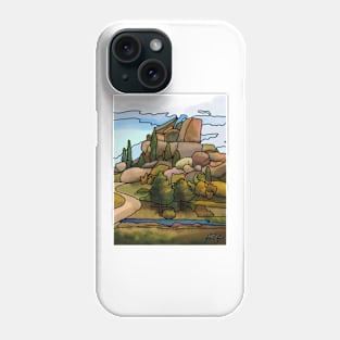 Turtle Rock, Vedauwoo Wyoming Phone Case