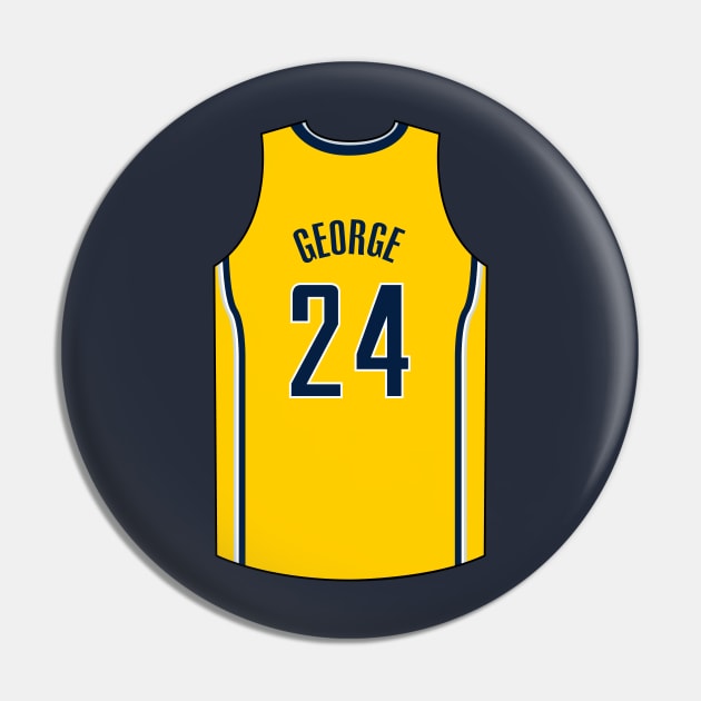 Paul George Indiana Jersey Qiangy Pin by qiangdade