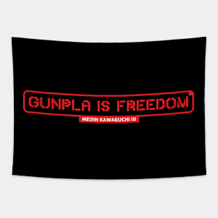 Gunpla is Freedom! Tapestry