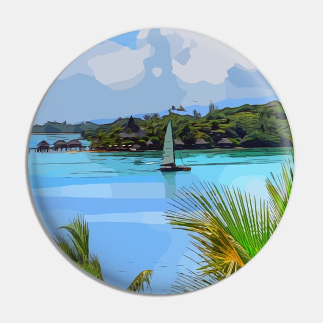 Bora bora Pin by WelshDesigns