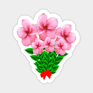 beautiful flower pattern Magnet