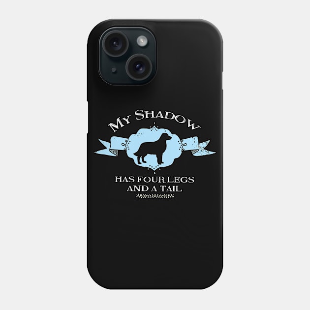 My Retriever Shadow Phone Case by You Had Me At Woof