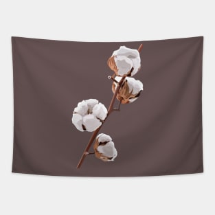 Scandinavian Cotton flower Tapestry