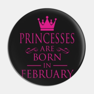 PRINCESS BIRTHDAY PRINCESSES ARE BORN IN FEBRUARY Pin