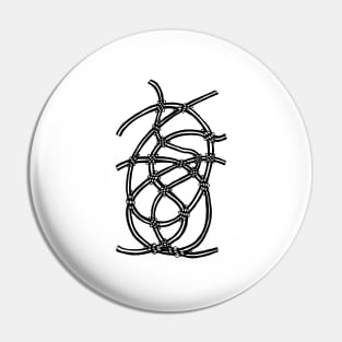 Checkerboard Curves Pin