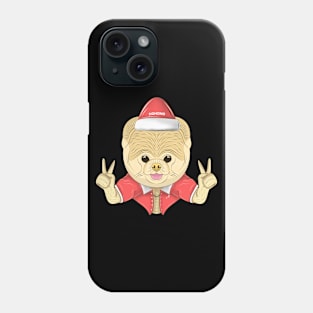 santa puppy Phone Case