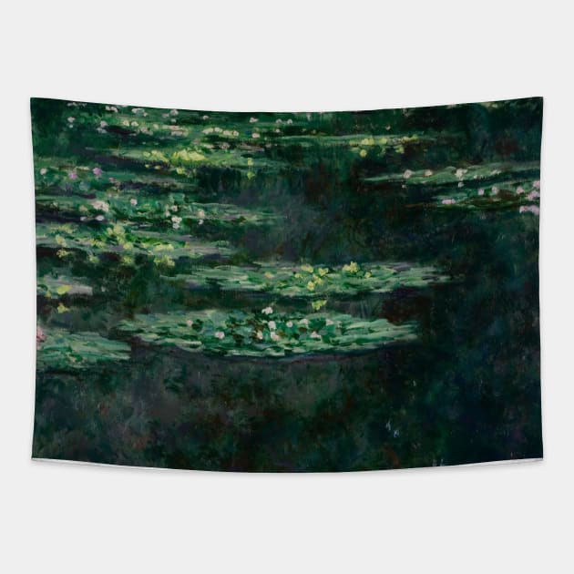 Waterlilies by Claude Monet Tapestry by Classic Art Stall