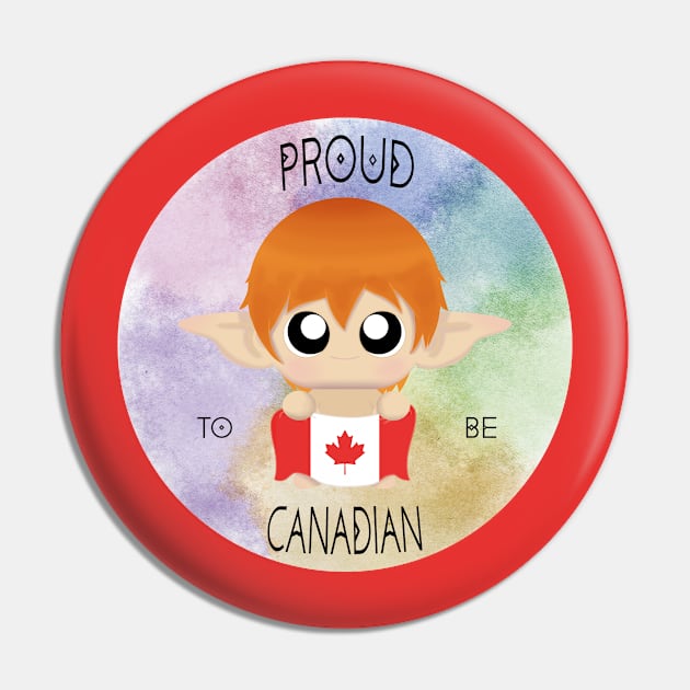 Proud to be Canadian (Sleepy Forest Creatures) Pin by Irô Studio