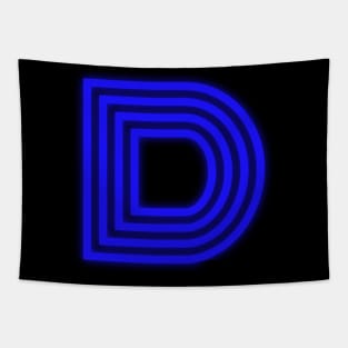 Letter D Letter Art Tapestry