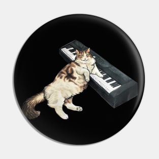 Musical Cat Pin