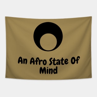 Cute Afro Hair State of Mind T-Shirt Tapestry