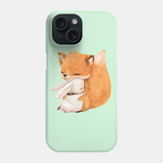 Adorable Fox 2 Phone Case by EveFarb