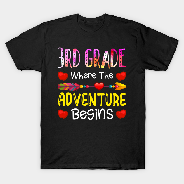 Discover Kids Third Grade Where The Adventure Begins Cute Gift - A Bond That Cant Be Broken Gift - T-Shirt