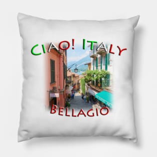 Bellagio, Lake Como, Italy Pillow