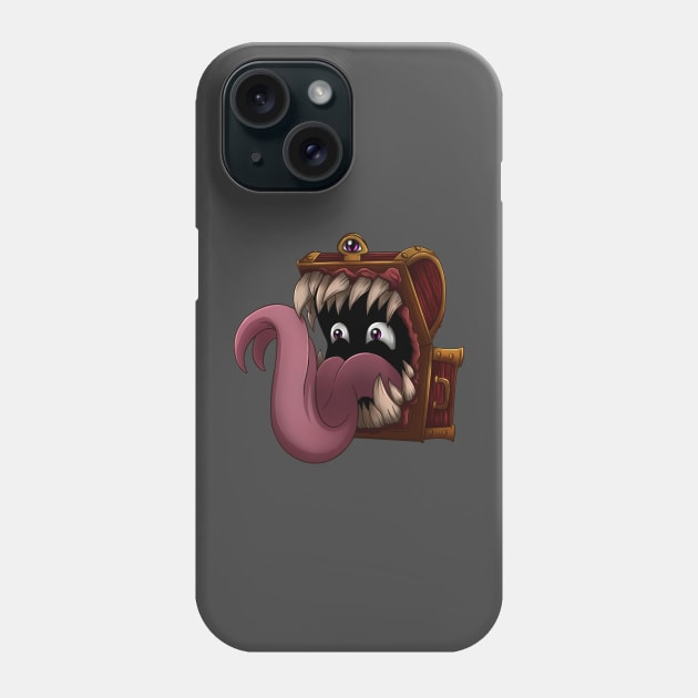 Mimic Got Your Tongue Phone Case by twotigermoon