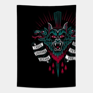 Oceans of Time - Goth Tattoo Dracula - Vampire Tapestry