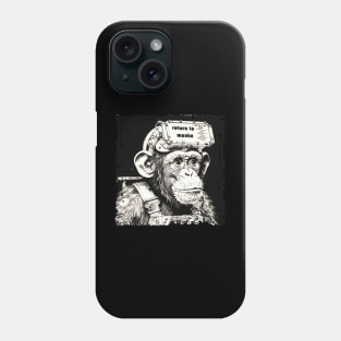 Funny Return To Monke Drawing Monkey Phone Case