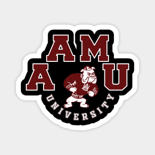 Alabama 1875 A&M University Vintage Style Magnet