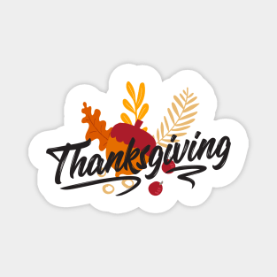 happy thanksgiving Magnet