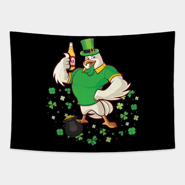 funny st patricks day Tapestry by Riyadkhandaker