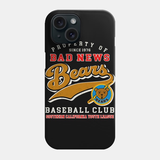 Property of Bad News Bears Baseball Club Dks Phone Case by Alema Art