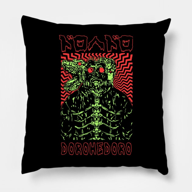 Kaiman - DOROHEDORO - Manga Anime Design V1 Pillow by JPNDEMON