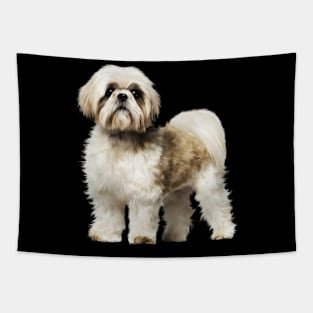 Cute Shih Tzu, Dog Lover Tapestry