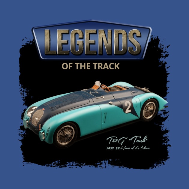 Legends : Bugatti Type 57-G Tank by Spyinthesky