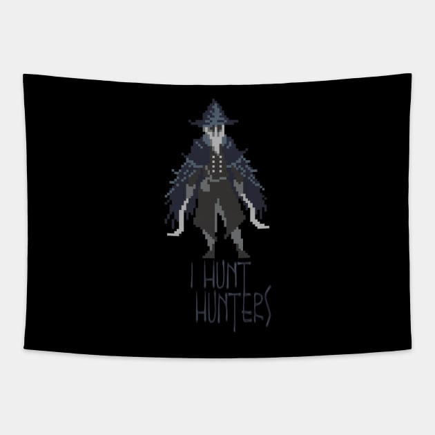 Hunters of Bloodborne - Hunters of Hunters Tapestry by Dicky