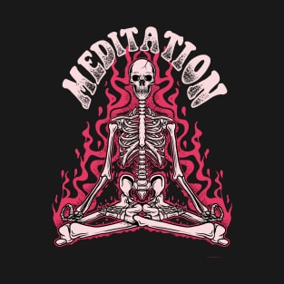 Meditation skull T-Shirt