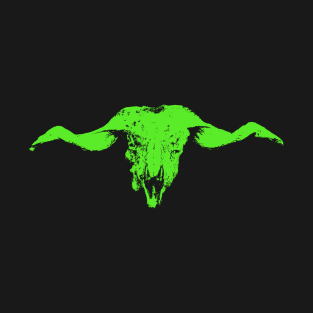 Aries Skull Green T-Shirt