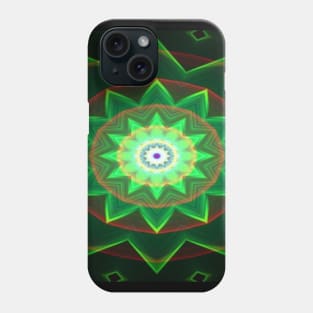 Neon Flower Pattern Phone Case