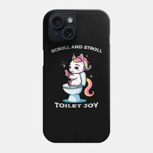 Toilet joy Phone Case