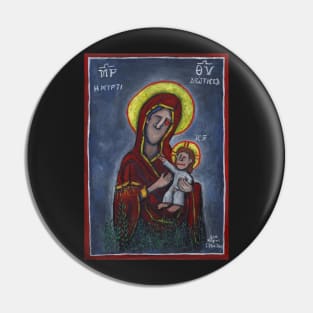 Virgin Mary Pin