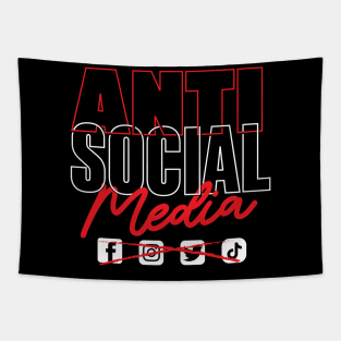 ANTI SOCIAL Media Tapestry