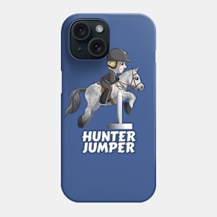 Cute Little Hunter Jumper Rider Phone Case