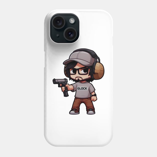 Tactical Man Phone Case by Rawlifegraphic