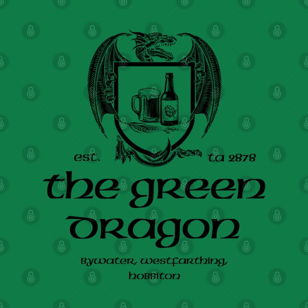 The Green Dragon Inn by Printed Passion