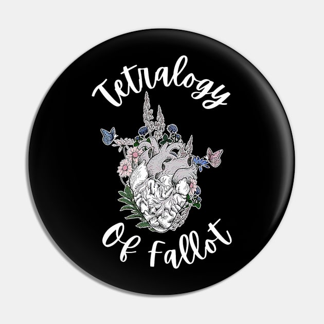 Tetralogy Of Fallot Anatomical Heart Cardiac Nurse Nursing Pin by jadolomadolo