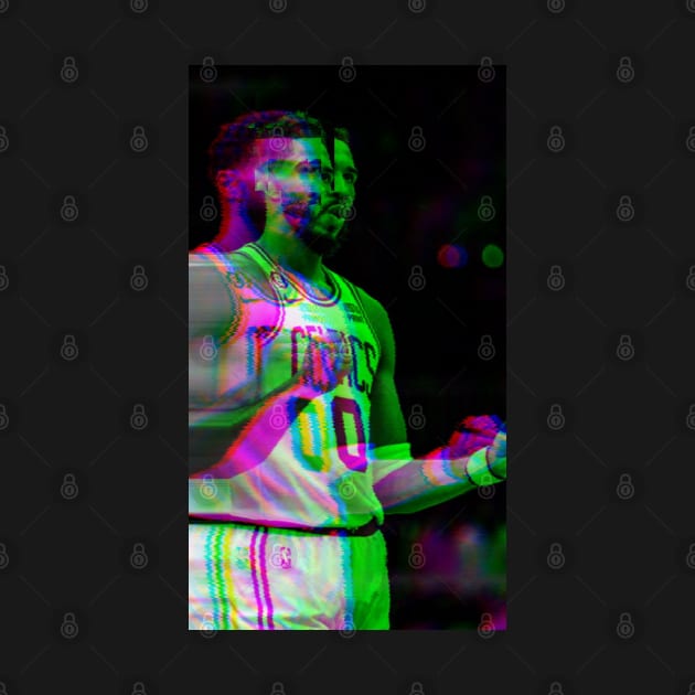 Jayson Tatum Glitch by Playful Creatives