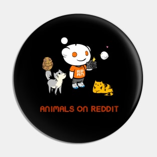 r/AnimalsOnReddit Snoo (Text Logo) - Items Include Pin