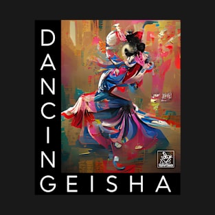 Dancing Geisha - AI created T-Shirt