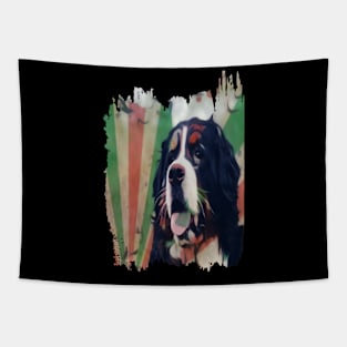 Bernese mountain dog Tapestry